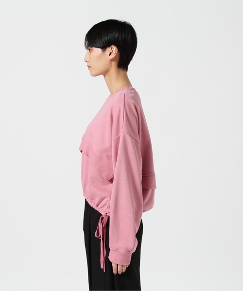 AULA AILA(アウラアイラ)の「AULA AILA/アウラアイラ / 別注スウェット(スウェット・レディース・ホワイト/ピンク・0)」の17枚目の写真