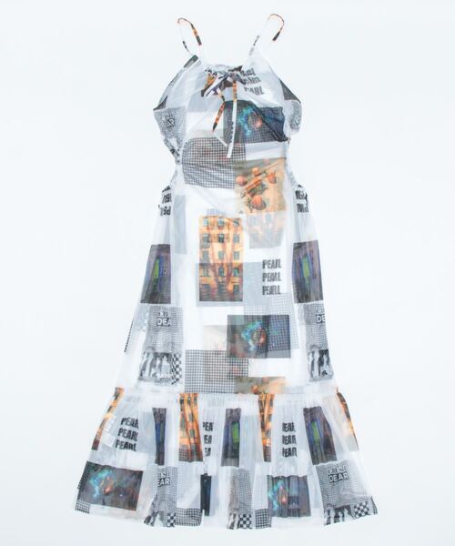 Scrap Book（スクラップブック）の「【Scrap Book】シアープリントワンピ（ワンピース・レディース・ホワイト・FREE）」の2枚目の写真