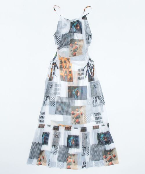 Scrap Book（スクラップブック）の「【Scrap Book】シアープリントワンピ（ワンピース・レディース・ホワイト・FREE）」の6枚目の写真