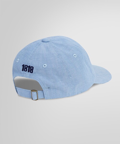 BROOKS BROTHERS（ブルックスブラザーズ）の「コットン ダンガリー GFロゴ ベースボールキャップ（キャップ・メンズ・ブルー・ONE SIZE）」の2枚目の写真
