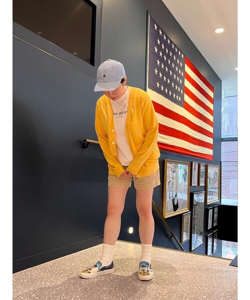 BROOKS BROTHERS（ブルックスブラザーズ）の「コットン ダンガリー GFロゴ ベースボールキャップ（キャップ・メンズ・ブルー・ONE SIZE）」の7枚目の写真