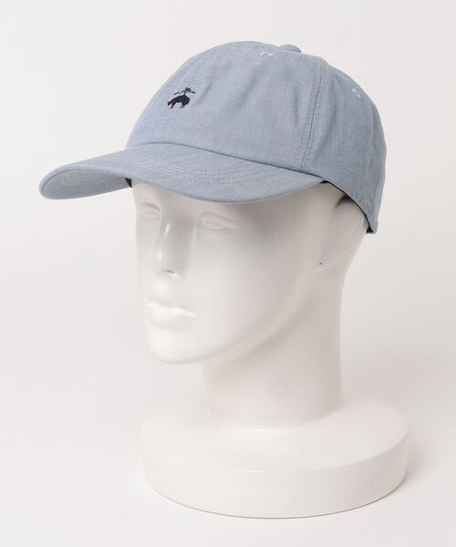 BROOKS BROTHERS（ブルックスブラザーズ）の「コットン ダンガリー GFロゴ ベースボールキャップ（キャップ・メンズ・ブルー・ONE SIZE）」の5枚目の写真