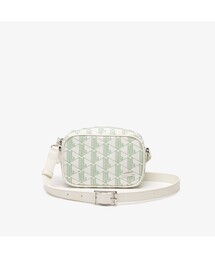LACOSTE | デイリーライフスタイル モノグラムラウンドスクエアショルダーバッグ(ショルダーバッグ)