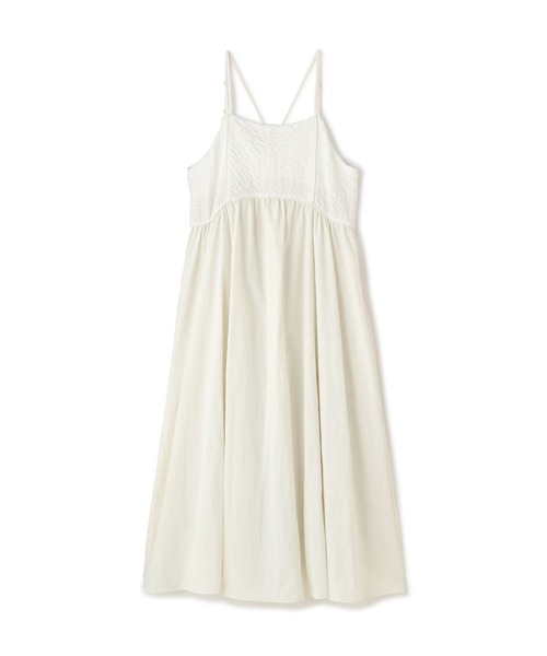 N.（N. Natural Beauty Basic）（エヌエヌナチュラルビューティーベーシック）の「◆ジャガードドッキングキャミワンピース（ワンピース・レディース・ブラック/オフホワイト・MEDIUM）」の22枚目の写真