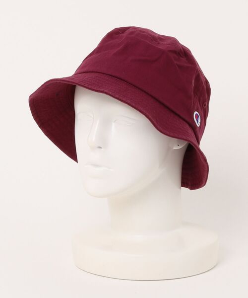 Champion(チャンピオン)の「【Champion】バケットハット 587-001A(ハット・メンズ・ブラック/オフホワイト/ネイビー/グレー/マルチ/ベージュ/ワイン/カーキ・FREE)」の7枚目の写真
