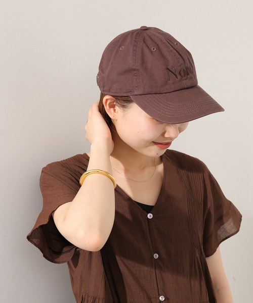 SLOBE IENA(スローブイエナ)の「【newhattan/ニューハッタン】SLOBE別注シシュウキャップ(キャップ・レディース・ベージュ/ブルー系その他/ブラウン・FREE)」の7枚目の写真