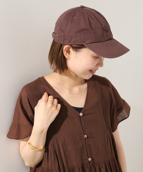 SLOBE IENA(スローブイエナ)の「【newhattan/ニューハッタン】SLOBE別注シシュウキャップ(キャップ・レディース・ベージュ/ブルー系その他/ブラウン・FREE)」の9枚目の写真