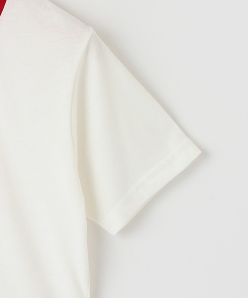 LOVETOXIC（ラブトキシック）の「アソートチビ半T（Tシャツ/カットソー・キッズ・ブラック/マルチ/レッド/オフホワイト・L/M/S）」の10枚目の写真