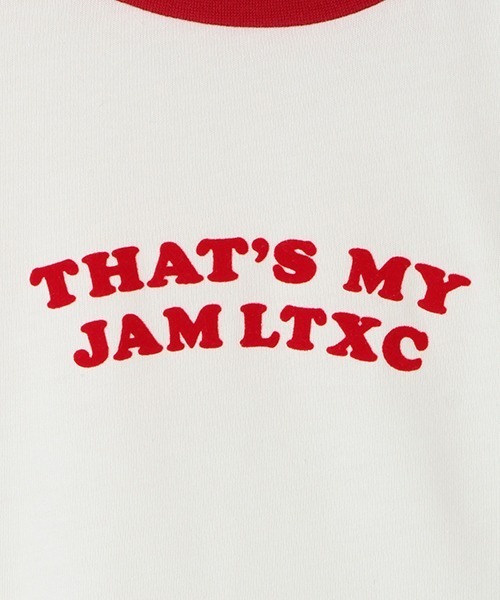 LOVETOXIC（ラブトキシック）の「アソートチビ半T（Tシャツ/カットソー・キッズ・ブラック/マルチ/レッド/オフホワイト・L/M/S）」の9枚目の写真