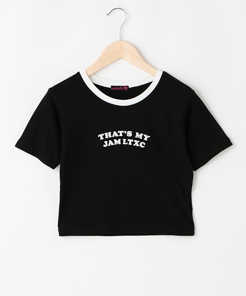 LOVETOXIC（ラブトキシック）の「アソートチビ半T（Tシャツ/カットソー・キッズ・ブラック/マルチ/レッド/オフホワイト・L/M/S）」の13枚目の写真