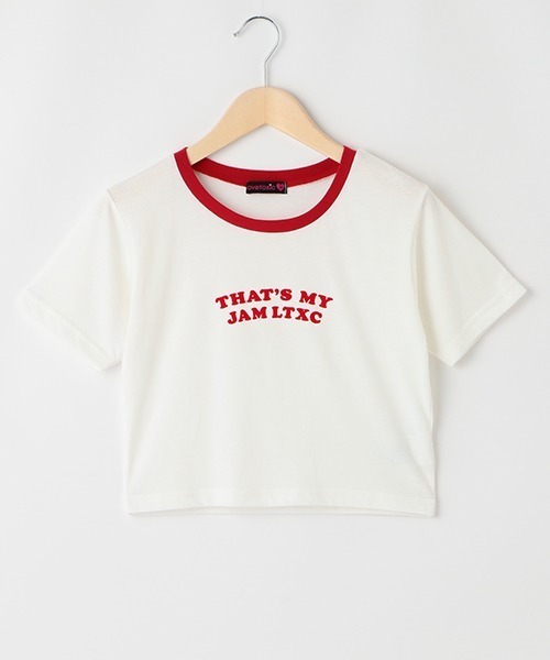 LOVETOXIC（ラブトキシック）の「アソートチビ半T（Tシャツ/カットソー・キッズ・ブラック/マルチ/レッド/オフホワイト・L/M/S）」の15枚目の写真