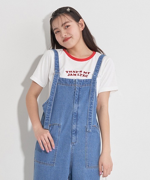 LOVETOXIC（ラブトキシック）の「アソートチビ半T（Tシャツ/カットソー・キッズ・ブラック/マルチ/レッド/オフホワイト・L/M/S）」の17枚目の写真