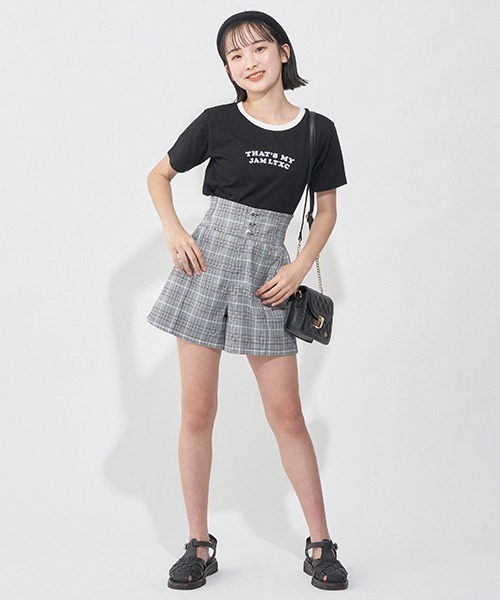 LOVETOXIC（ラブトキシック）の「アソートチビ半T（Tシャツ/カットソー・キッズ・ブラック/マルチ/レッド/オフホワイト・L/M/S）」の21枚目の写真