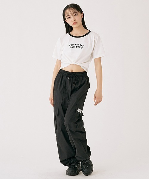 LOVETOXIC（ラブトキシック）の「アソートチビ半T（Tシャツ/カットソー・キッズ・ブラック/マルチ/レッド/オフホワイト・L/M/S）」の19枚目の写真