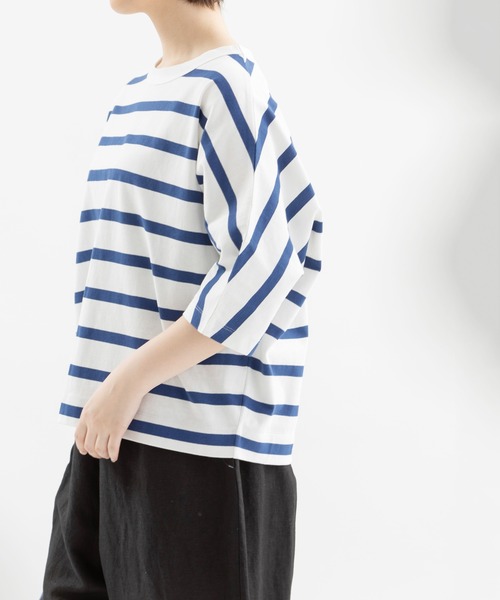 Cloche USコットン5分袖Tシャツ（Tシャツ/カットソー）｜nop de nod（ノップドゥノッド）