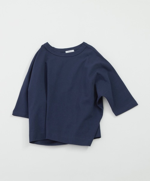 ノップドゥノッド nop de nod ClocheUSコットン5分袖Tシャツ （ブルー） Cloche USコットン5分袖Tシャツ（Tシャツ/カットソー）｜nop de