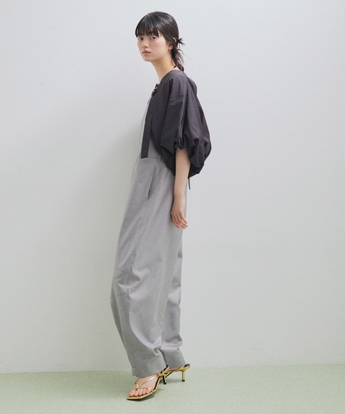 ADAM ET ROPE'（アダムエロペ）の「【サステナブル】バルーンボレロ（シャツ/ブラウス・レディース・ブラック/オフホワイト・FREE）」の12枚目の写真