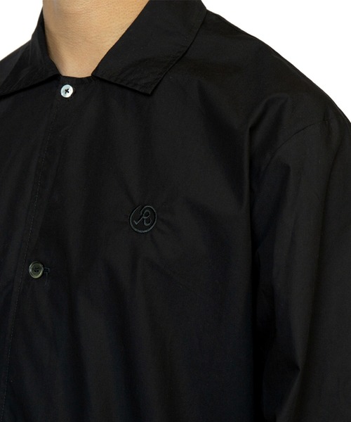 RICHARDSON(リチャードソン)の「【Richardson/リチャードソン】 PAJAMA TOP パジャマシャツ(シャツ/ブラウス・メンズ・ブラック・S/L/M)」の8枚目の写真