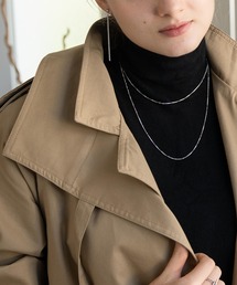 Ops.（オプス）の「2本セット ネックレス レディース シルバー925 金属アレルギー対応 【Arete  アレーテ】（ネックレス）」