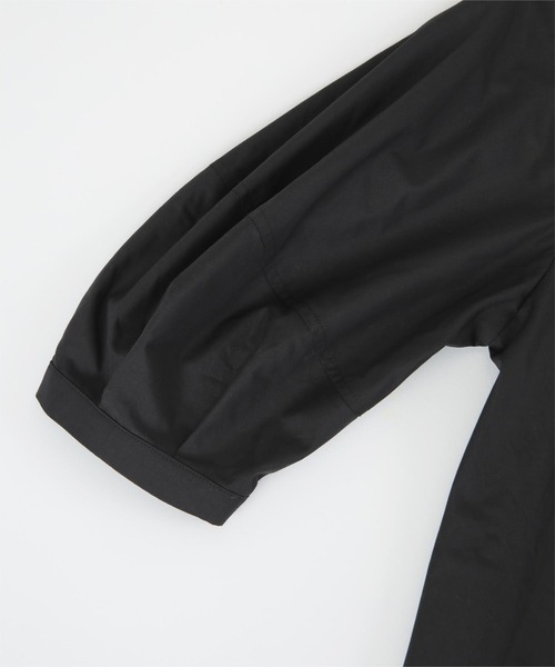 UR'S（ユアーズ）の「シルバー釦ピンタックランタンスリーブブラウス（シャツ/ブラウス・レディース・ホワイト/ブラック・S/M/L）」の15枚目の写真