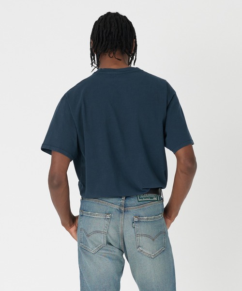 Levi's（リーバイス）の「Levi's/リーバイス RED TAB ヴィンテージ Tシャツ ブルー GARMENT DYE DRESS BLUES（Tシャツ/カットソー・メンズ・ブルー・S/L/M/XL）」の9枚目の写真