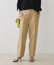 PUAL CE CIN | 【JAPAN MADE】センタープレスストレッチパンツ(その他パンツ)