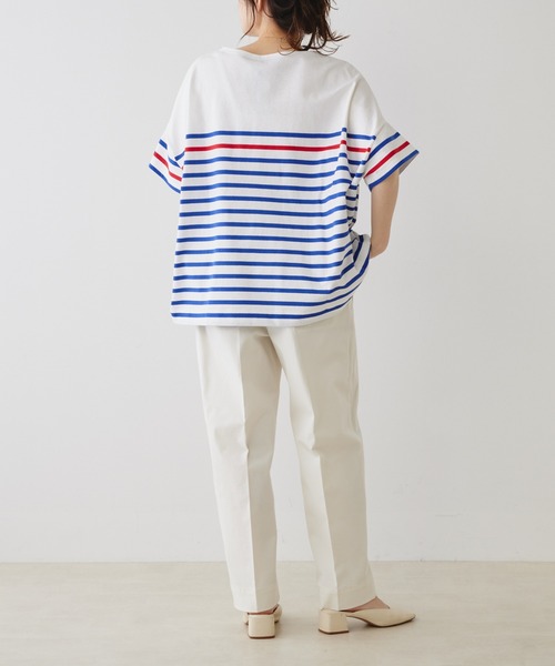 PUAL CE CIN(ピュアルセシン)の「【JAPAN MADE】センタープレスストレッチパンツ(その他パンツ・レディース・ベージュ/オフホワイト/ブラック・FREE)」の13枚目の写真