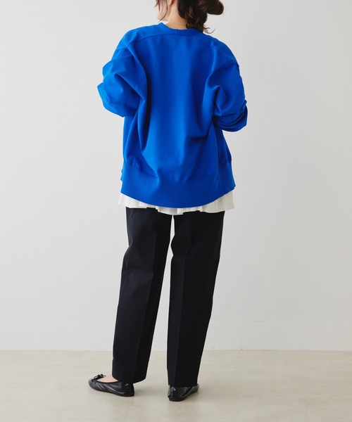 PUAL CE CIN(ピュアルセシン)の「【JAPAN MADE】センタープレスストレッチパンツ(その他パンツ・レディース・ベージュ/オフホワイト/ブラック・FREE)」の9枚目の写真