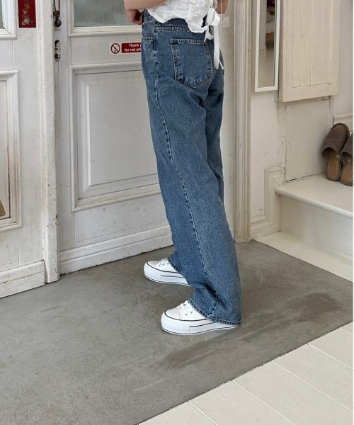 t a r o s u（タロス）の「platform sole sneakers/フラットフォームソールスニーカー（スニーカー・レディース・ホワイト/レッド・24cm/23.5cm/23cm/22.5cm）」の10枚目の写真