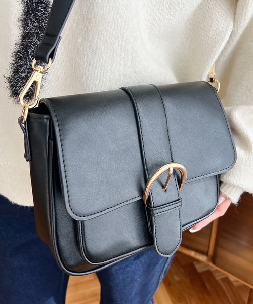 シンプル☆台形バッグ【ALDO】Javamaentarサッチェル ショルダー セール】ワイドベルトサッチェルショルダーバッグ（ショルダー