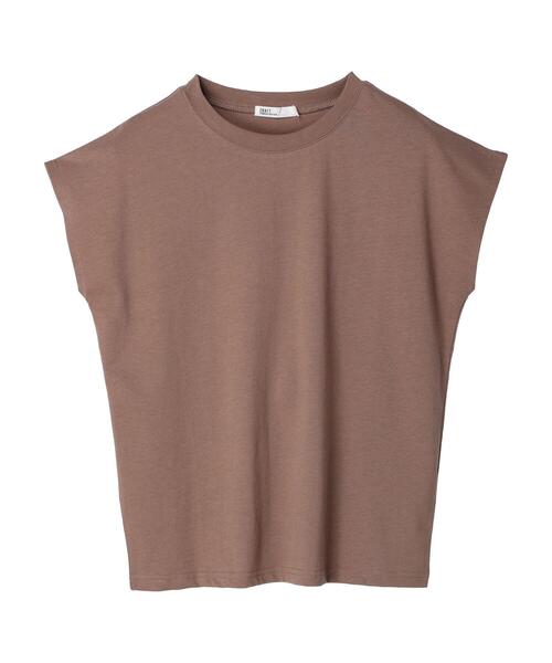 CRAFT STANDARD BOUTIQUE(クラフトスタンダードブティック)の「機能性フレンチスリーブカットソー(Tシャツ/カットソー・レディース・ホワイト/モカ/チャコールグレー/ブラック・L/M)」の16枚目の写真