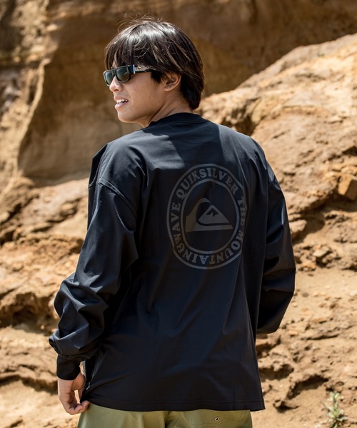 セール】【ZOZO限定アイテム】RUSH LS TEE/クイックシルバー長袖水陸