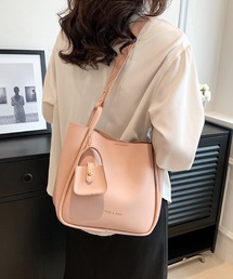 ミニバッグ付き トートバッグ