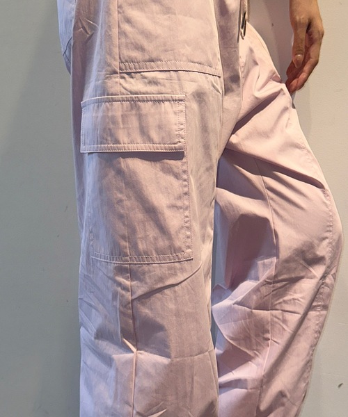 one way（ワンウェイ）の「【S/Mサイズ展開あり】カーゴポケットパンツ（カーゴパンツ・レディース・ブラック/ダークグリーン/ピンク/ホワイト・SMALL/MEDIUM）」の19枚目の写真