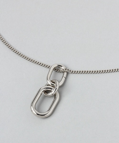 HARE（ハレ）の「ロングチャームネックレス(HARE)（ネックレス・メンズ・グレー系その他/シルバー・FREE）」の8枚目の写真