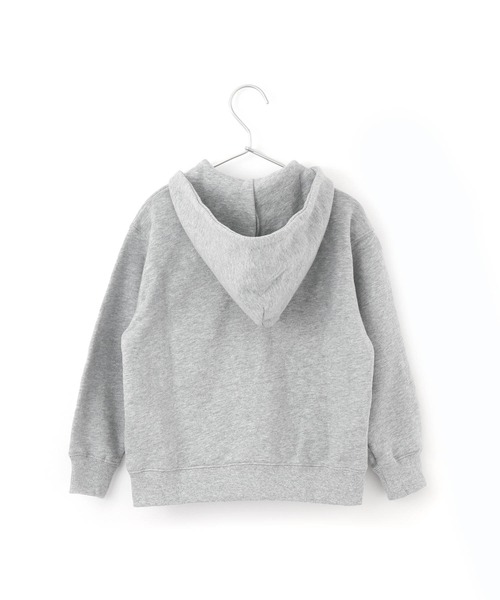 MAKE YOUR DAY（メイクユアデイ）の「ベーシック裏毛シップアップフーディ■80～140cm（パーカー・キッズ・マスタード/ネイビー/グレー・120/130/140/80/90/100/110）」の9枚目の写真