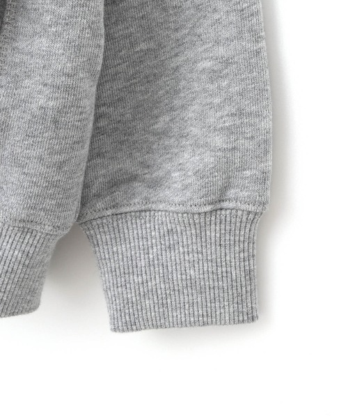 MAKE YOUR DAY（メイクユアデイ）の「ベーシック裏毛シップアップフーディ■80～140cm（パーカー・キッズ・マスタード/ネイビー/グレー・120/130/140/80/90/100/110）」の16枚目の写真