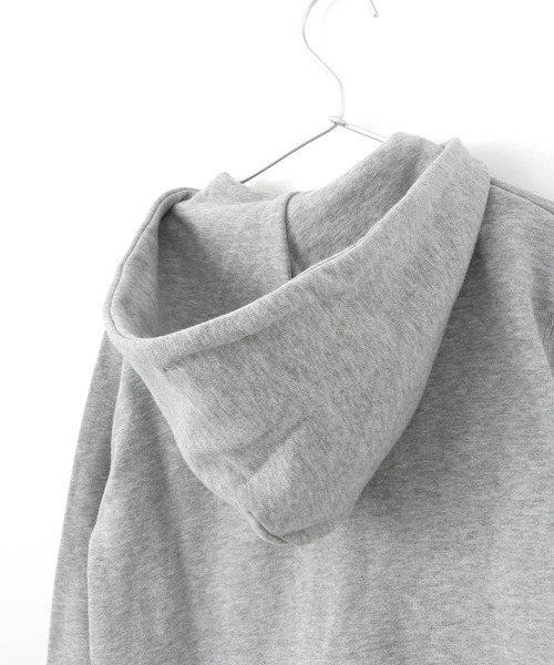 MAKE YOUR DAY（メイクユアデイ）の「ベーシック裏毛シップアップフーディ■80～140cm（パーカー・キッズ・マスタード/ネイビー/グレー・120/130/140/80/90/100/110）」の18枚目の写真