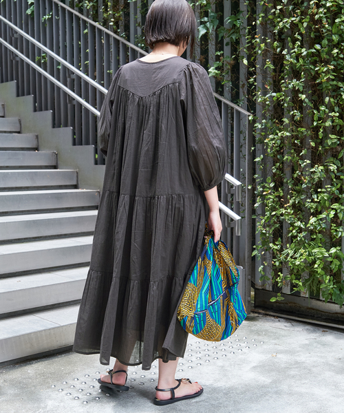 ヒールクリーク　ベロア　ワンピース　サイズ40 ブラック　モックネック　長袖 ヒールクリーク ベロア ワンピース サイズ40 ブラック モック