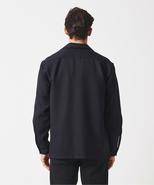 junhashimoto（ジュンハシモト）の「4B SHIRT JKT（ミリタリージャケット・メンズ・ブラック/カーキ・5/3/4/2）」の6枚目の写真