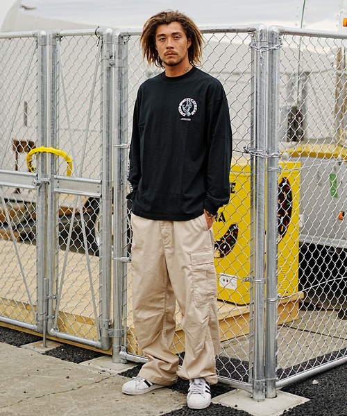 SANTA CRUZ（サンタクルーズ）の「【ムラサキスポーツ限定】SANTACRUZ/サンタクルーズ ロンT/長袖 バックプリント 502233403（Tシャツ/カットソー・メンズ・オレンジ/ブラック/ホワイト・M/XL/L）」の18枚目の写真