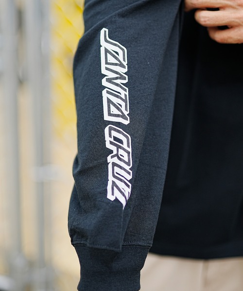 SANTA CRUZ（サンタクルーズ）の「【ムラサキスポーツ限定】SANTACRUZ/サンタクルーズ ロンT/長袖 バックプリント 502233403（Tシャツ/カットソー・メンズ・オレンジ/ブラック/ホワイト・M/XL/L）」の21枚目の写真