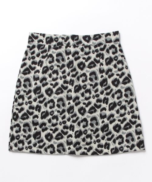 i-dare】レオパード ヒョウ柄 台形 ミニスカート（スカート）｜i-dare