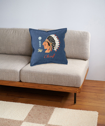 journal standard Furniture （ジャーナルスタンダードファニチャー）の「【WESTOVERALLS/ウェストオーバーオールズ】スーベニアクッションカバー 45 cm（クッション/クッションカバー・メンズ）」