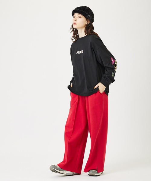 MILKFED.（ミルクフェド）の「LOGO FLUFFY ROLL CAP（ハット・レディース・ベージュ/ブラック/オリーブ・ONE SIZE）」の4枚目の写真