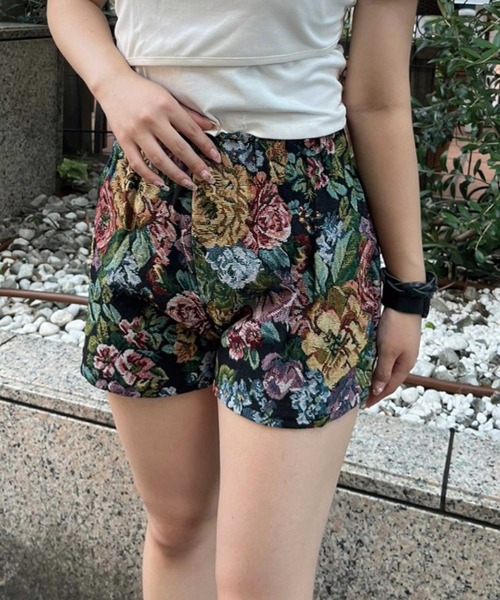 SPIGA（スピーガ）の「ｺﾞﾌﾞﾗﾝ前ZIP SPT（その他パンツ・レディース・ベージュ/ブラック・FREE）」の4枚目の写真