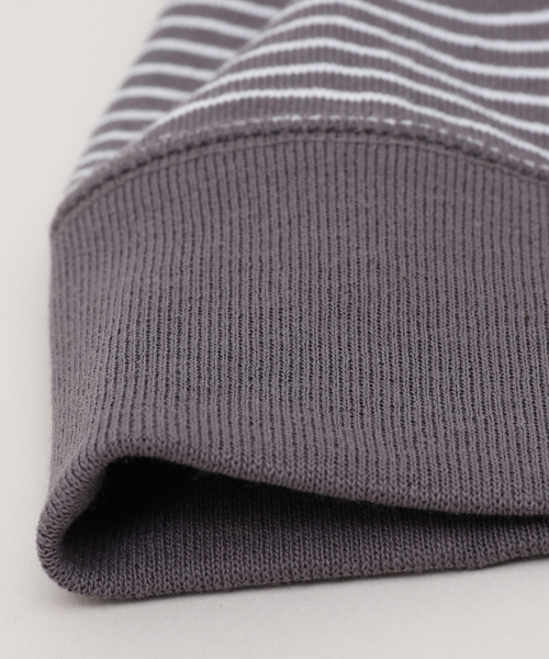 DANTON（ダントン）の「【DANTON / ダントン】SWEAT T-SHIRT/BORDER（Tシャツ/カットソー・メンズ・ブラック/チャコールグレー/グリーン・MEDIUM/X-LARGE/LARGE）」の21枚目の写真