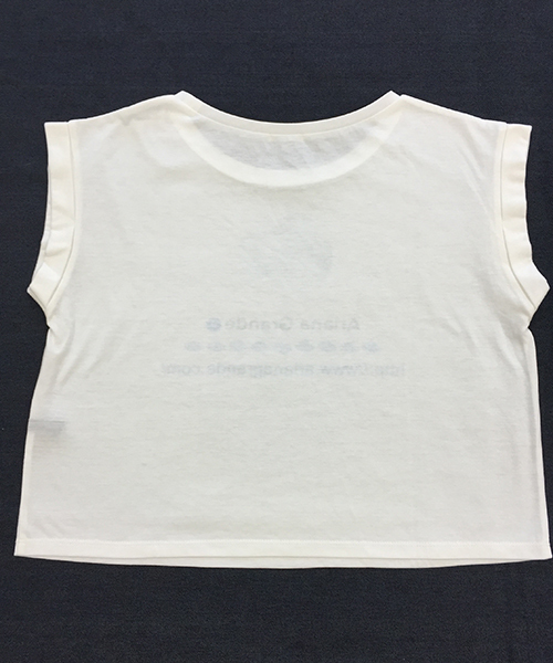 VENCEEXCHANGE（ヴァンスエクスチェンジ）の「アリアナ・グランデアイコンTシャツ（Tシャツ/カットソー・レディース・ホワイト・MEDIUM）」の6枚目の写真