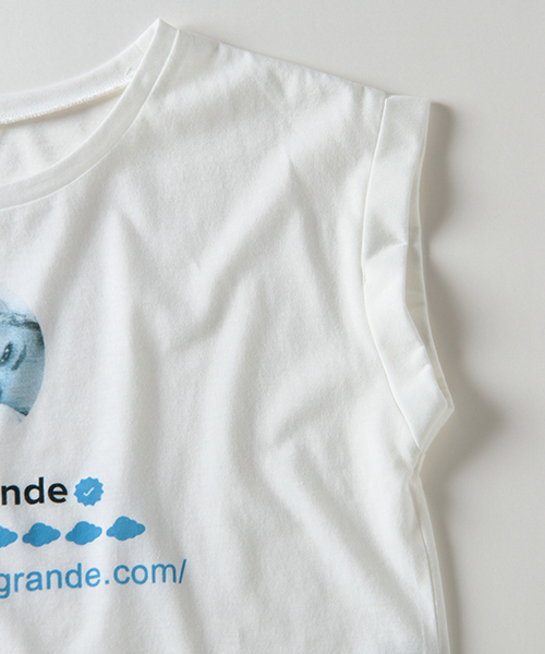 VENCEEXCHANGE（ヴァンスエクスチェンジ）の「アリアナ・グランデアイコンTシャツ（Tシャツ/カットソー・レディース・ホワイト・MEDIUM）」の11枚目の写真