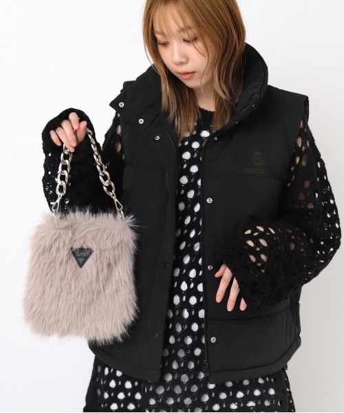 RNA(アールエヌエー)の「E4954 ファーミニBAG(ショルダーバッグ・レディース・ラベンダー/ベージュ/グリーン・FREE)」の2枚目の写真